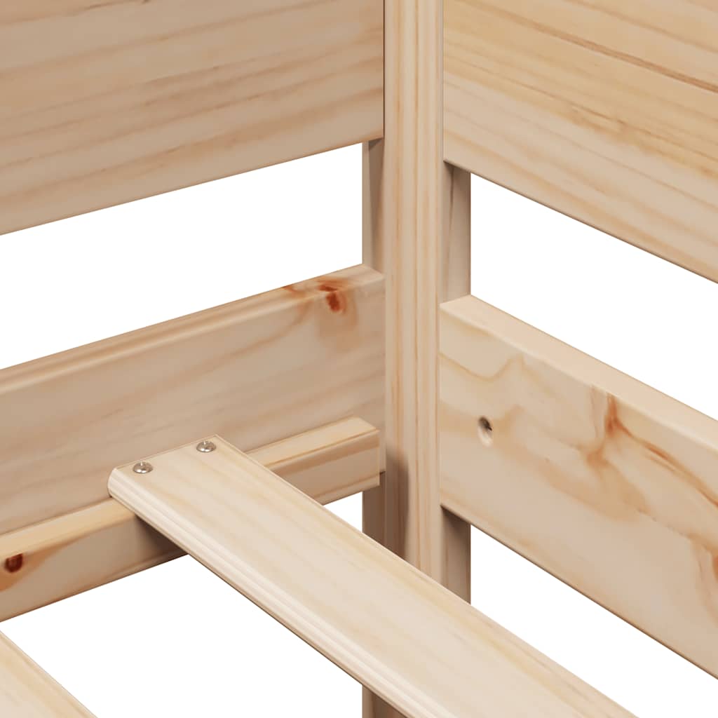 vidaXL Καναπές Κρεβάτι Συρόμενος Χωρίς Στρώμα 90x190 εκ. & Συρτάρια