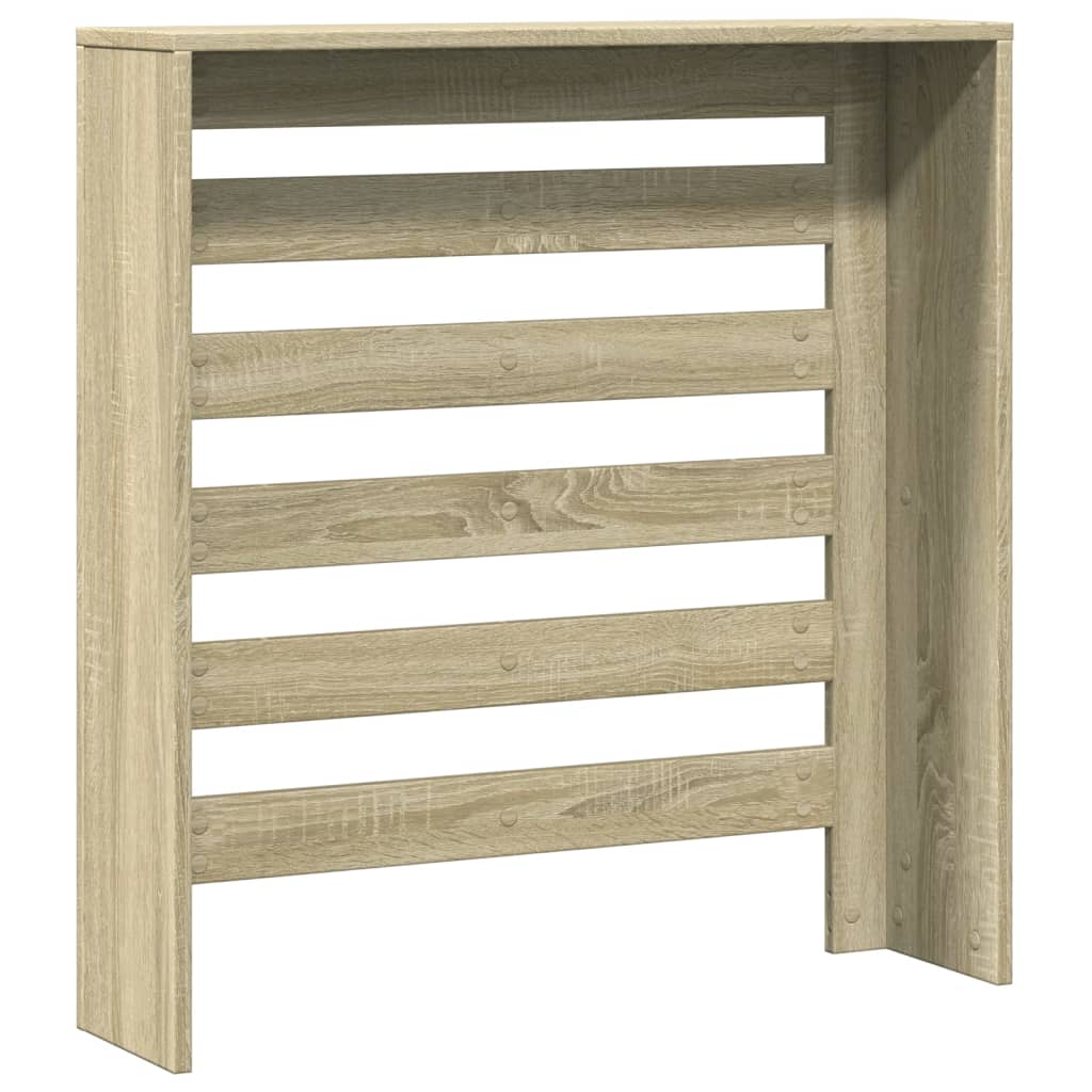 vidaXL Κάλυμμα Καλοριφέρ Sonoma Δρυς 78x20x82 εκ. Επεξεργασμένο Ξύλο