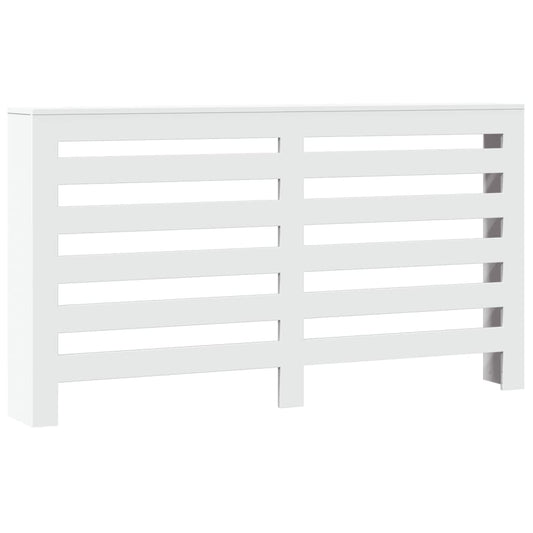 vidaXL Κάλυμμα Καλοριφέρ Λευκό 149x20x82 εκ. από Επεξεργασμένο Ξύλο