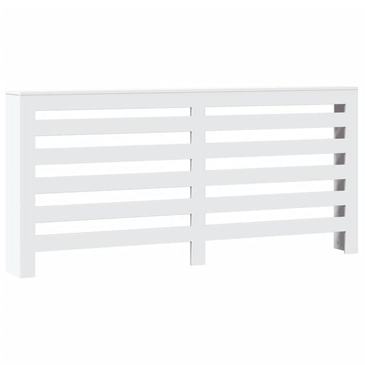 vidaXL Κάλυμμα Καλοριφέρ Λευκό 175x20x82 εκ. από Επεξεργασμένο Ξύλο