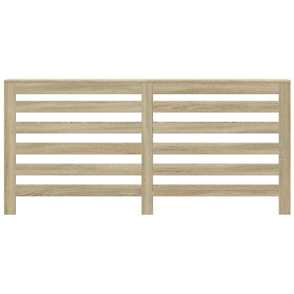 vidaXL Κάλυμμα Καλοριφέρ Sonoma Δρυς 175x20x82 εκ. Επεξεργασμένο Ξύλο