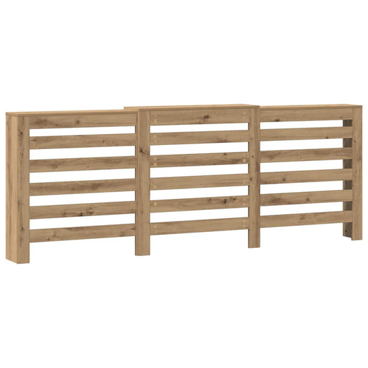 vidaXL Κάλυμμα Καλοριφέρ Αρτισιανή Δρυς 205x21,5x83,5 εκ Επεξ. Ξύλο
