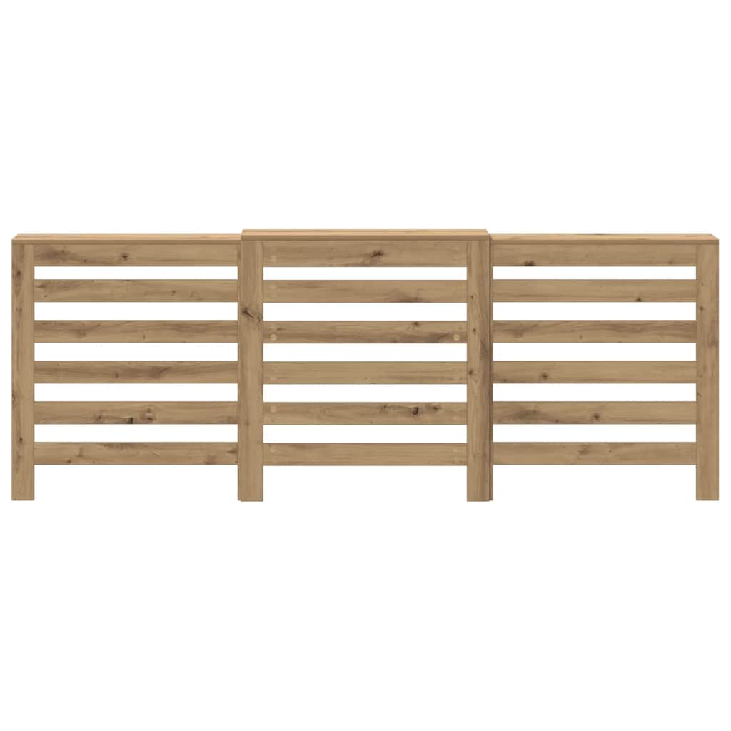 vidaXL Κάλυμμα Καλοριφέρ Αρτισιανή Δρυς 205x21,5x83,5 εκ Επεξ. Ξύλο