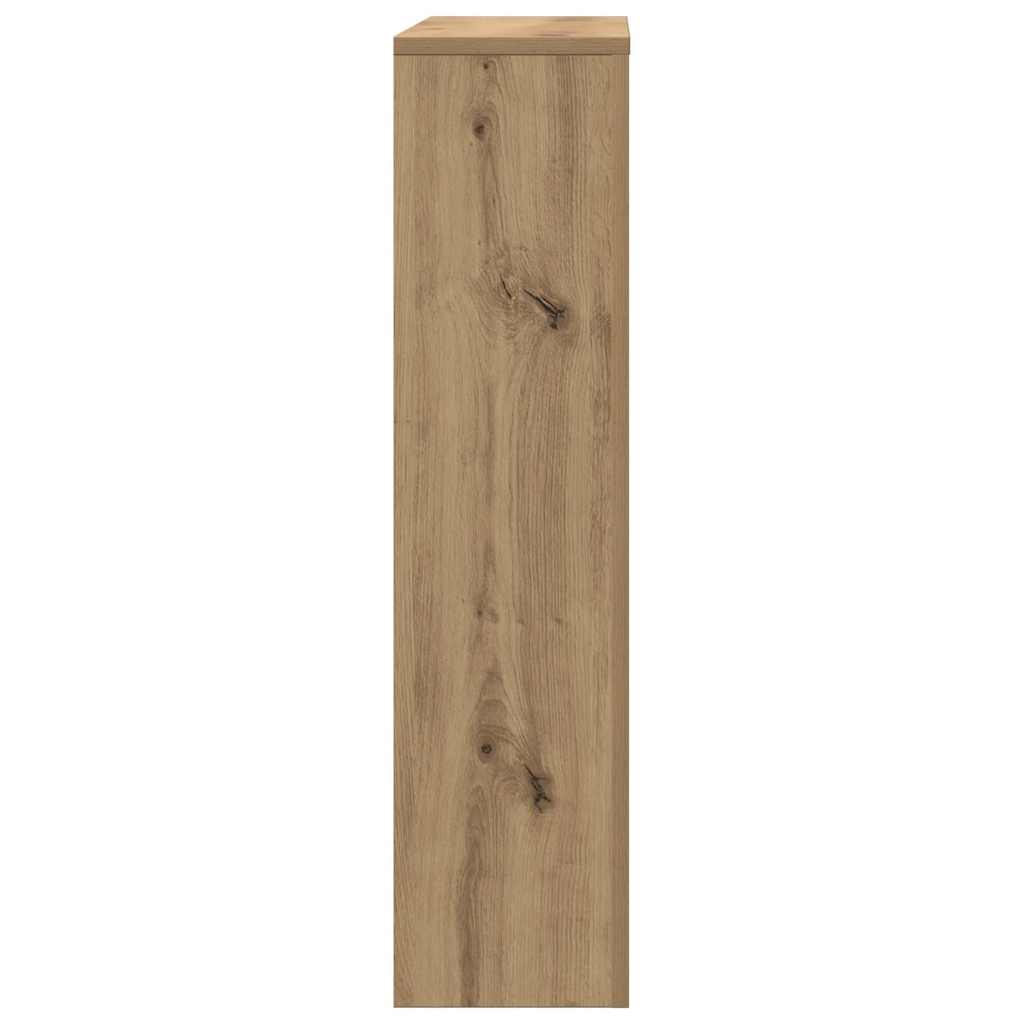 vidaXL Κάλυμμα Καλοριφέρ Αρτισιανή Δρυς 78x20x82 εκ Επεξεργασμένο Ξύλο