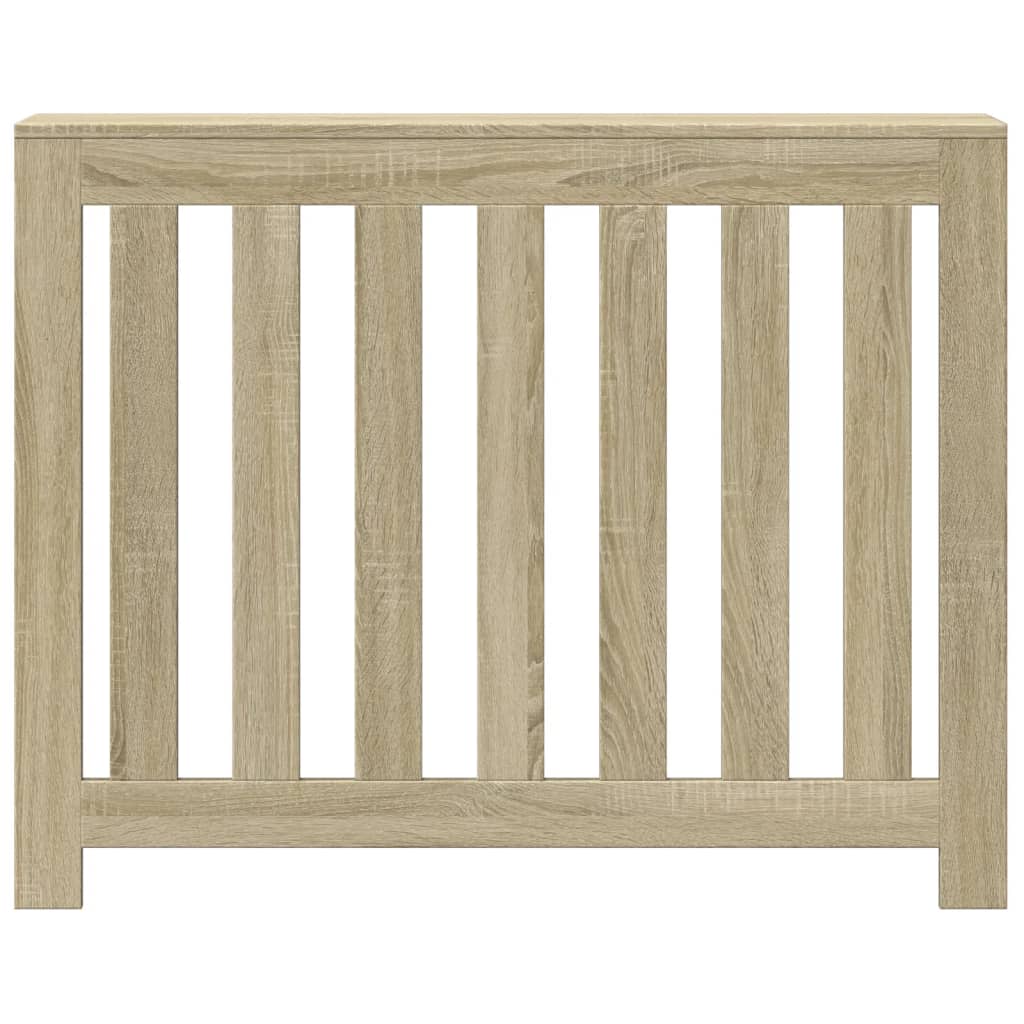 vidaXL Κάλυμμα Καλοριφέρ Sonoma Δρυς 104x20x82 εκ. Επεξεργασμένο Ξύλο