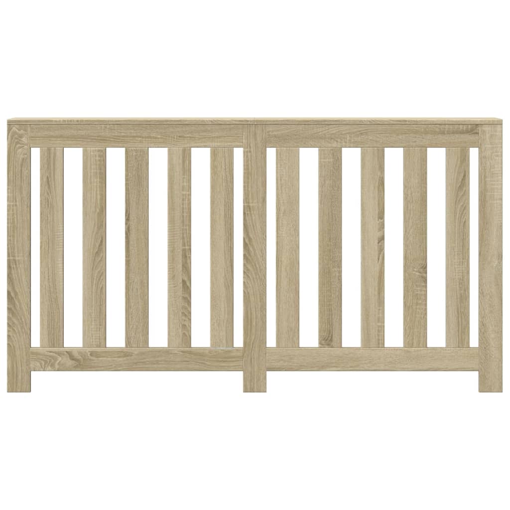 vidaXL Κάλυμμα Καλοριφέρ Sonoma Δρυς 149x20x82 εκ. Επεξεργασμένο Ξύλο