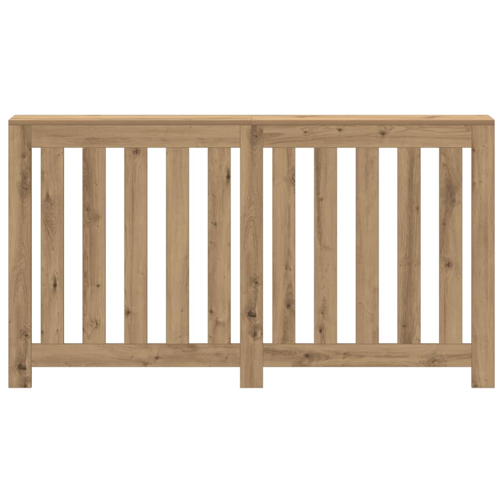 vidaXL Κάλυμμα Καλοριφέρ Αρτισιανή Δρυς 149x20x82εκ Επεξεργασμένο Ξύλο