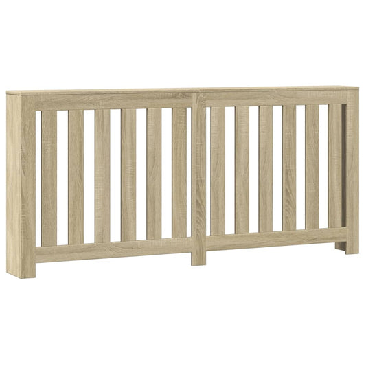 vidaXL Κάλυμμα Καλοριφέρ Sonoma Δρυς 175x20x82 εκ. Επεξεργασμένο Ξύλο