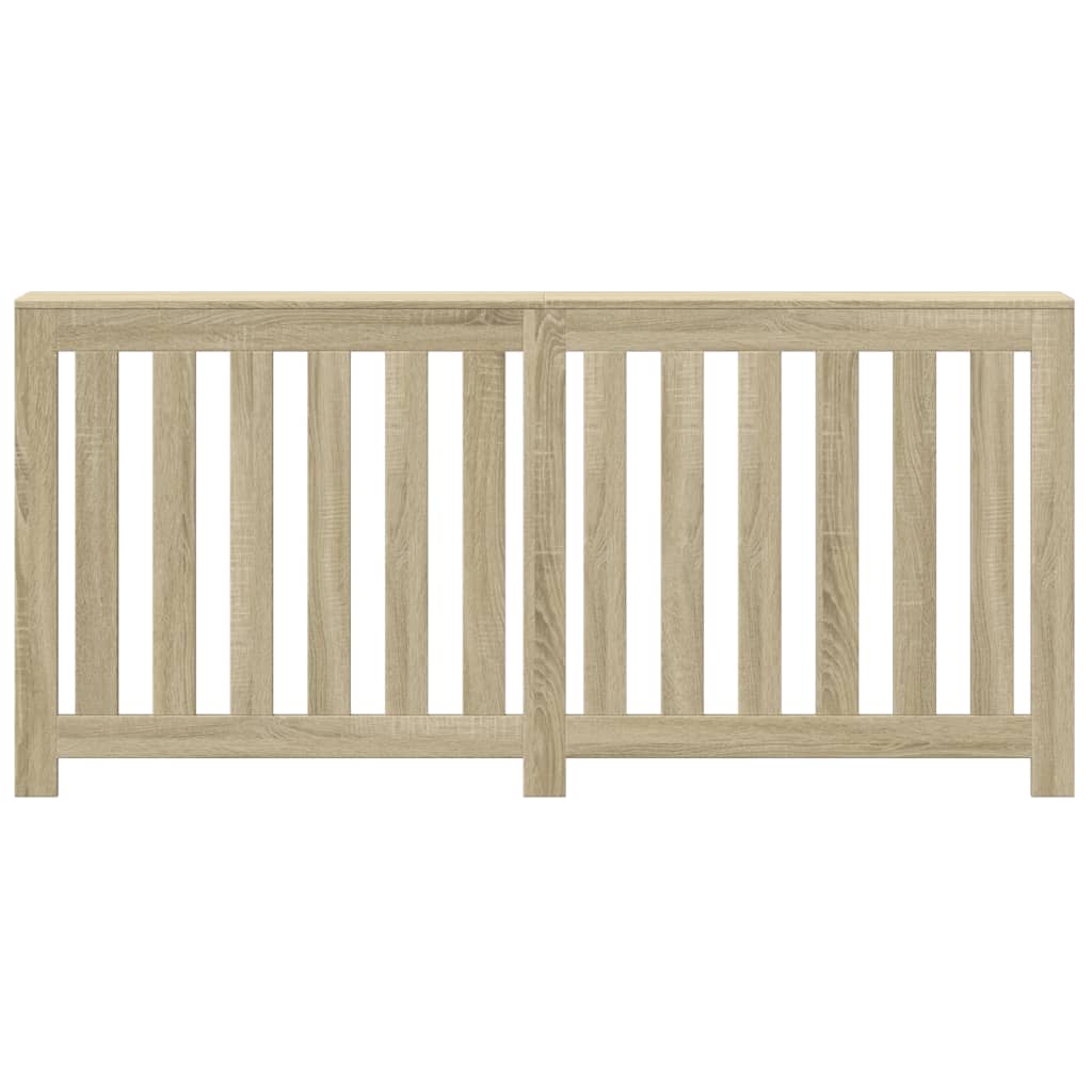 vidaXL Κάλυμμα Καλοριφέρ Sonoma Δρυς 175x20x82 εκ. Επεξεργασμένο Ξύλο
