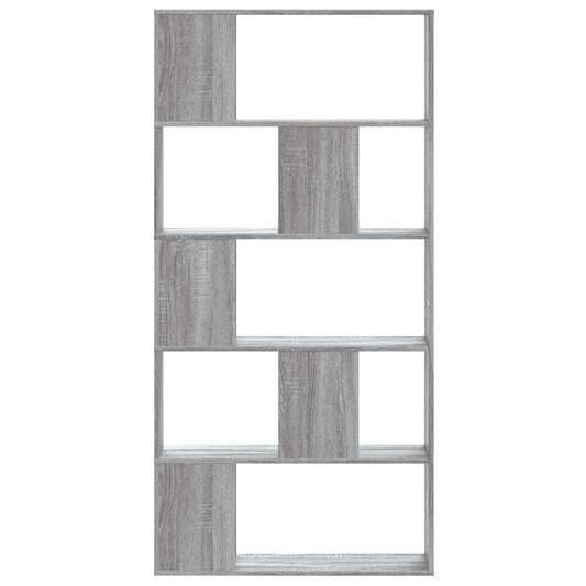 vidaXL Βιβλιοθήκη 5Επιπέδων Sonoma Δρυς 80,5x23,5x162,5 εκ. Επεξ. Ξύλο