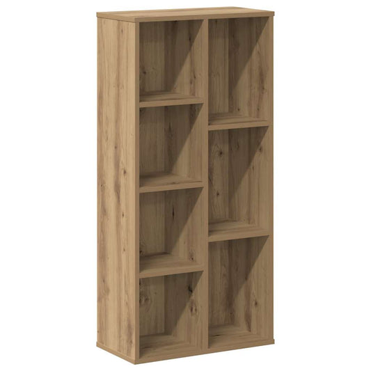vidaXL Βιβλιοθήκη Αρτισιανή Δρυς 50x25x105 εκ. από Επεξεργασμένο Ξύλο