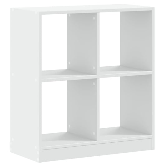 vidaXL Βιβλιοθήκη Λευκή 68,5x32x75 εκ. από Επεξεργασμένο Ξύλο