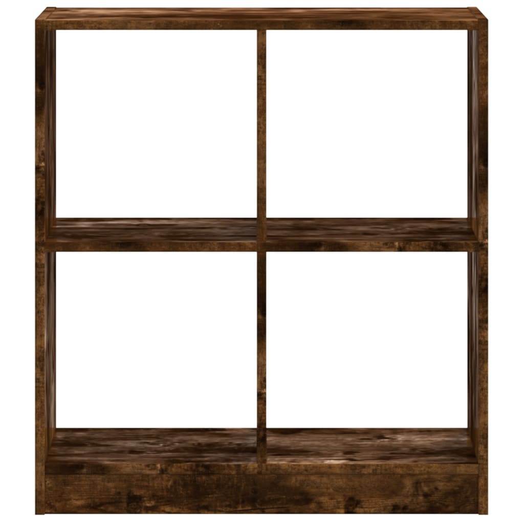 vidaXL Βιβλιοθήκη Καπνιστή Δρυς 68,5x32x75 κ. από Επεξεργ. Ξύλο