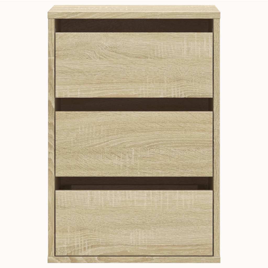vidaXL Συρταριέρα Sonoma Δρυς 40x41x58 εκ. από Επεξεργ. Ξύλο