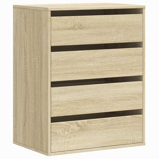 vidaXL Συρταριέρα Sonoma Δρυς 60x41x76 εκ. από Επεξεργ. Ξύλο