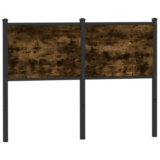 vidaXL Κεφαλάρι Καπνιστή Δρυς 120 εκ. Επεξεργασμένο Ξύλο/Ατσάλι