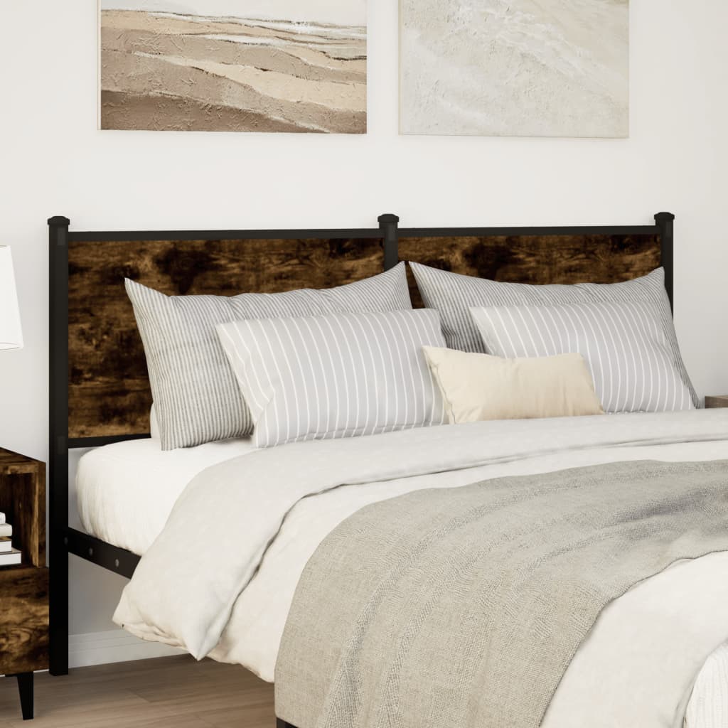vidaXL Ανταλλακτικό κεφαλάρι Καπνιστή Δρυς 150 εκ. Επεξεργασμένο Ξύλο/Ατσάλι