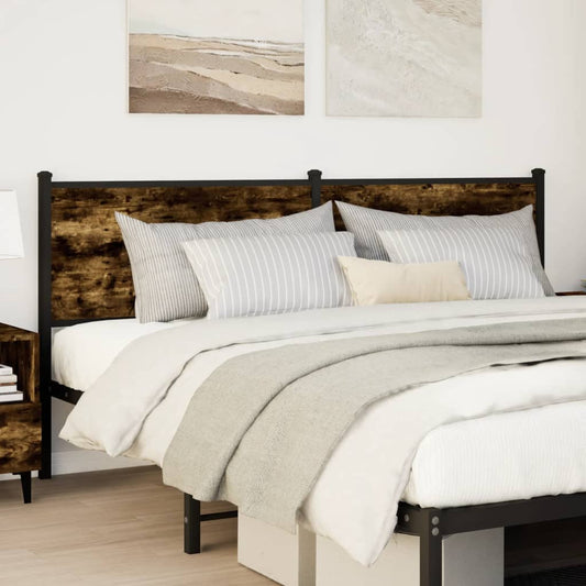vidaXL Ανταλλακτικό κεφαλάρι Καπνιστή Δρυς 160 εκ. Επεξεργασμένο Ξύλο/Ατσάλι