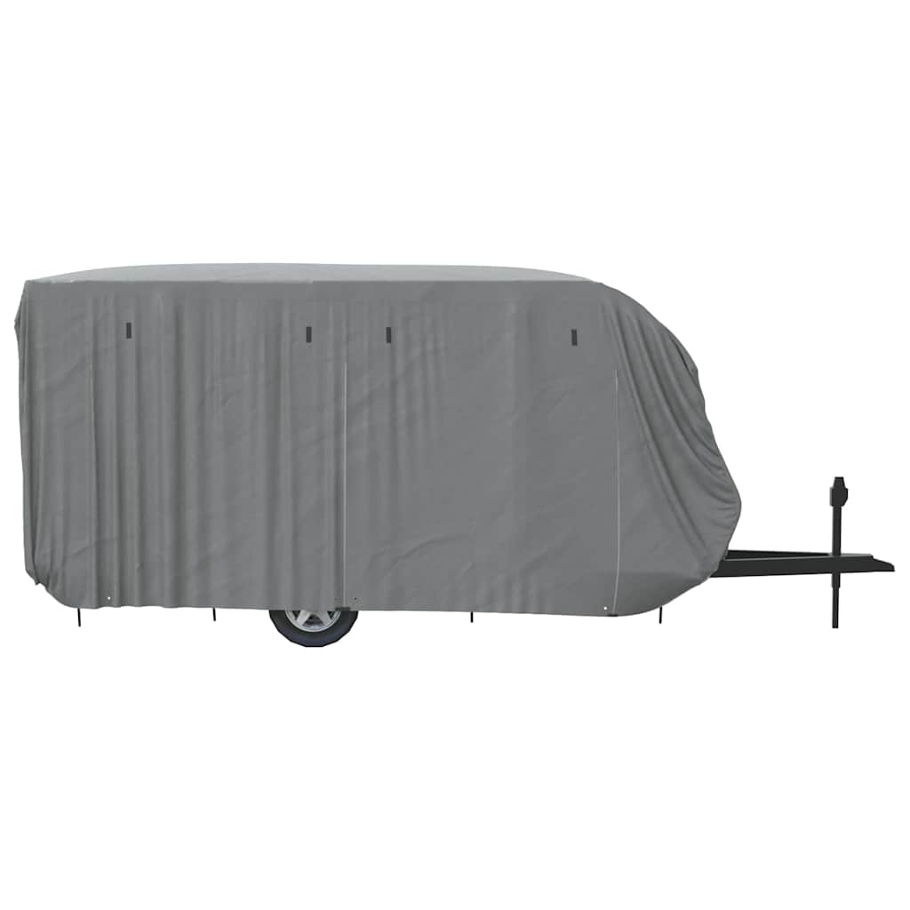 vidaXL Κάλυμμα τροχόσπιτου Γκρι 610x250x220 cm Μη υφασμένο ύφασμα