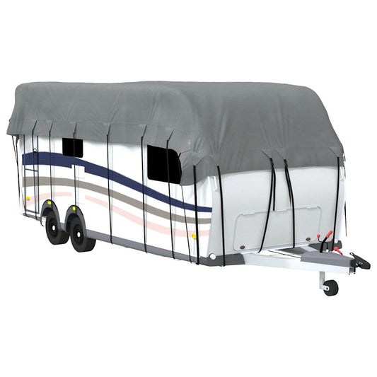 vidaXL Κάλυψη οροφής τροχόσπιτου Γκρι 700x300 cm Μη υφασμένο ύφασμα