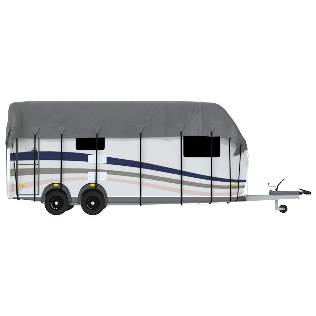 vidaXL Κάλυψη οροφής τροχόσπιτου Γκρι 700x300 cm Μη υφασμένο ύφασμα