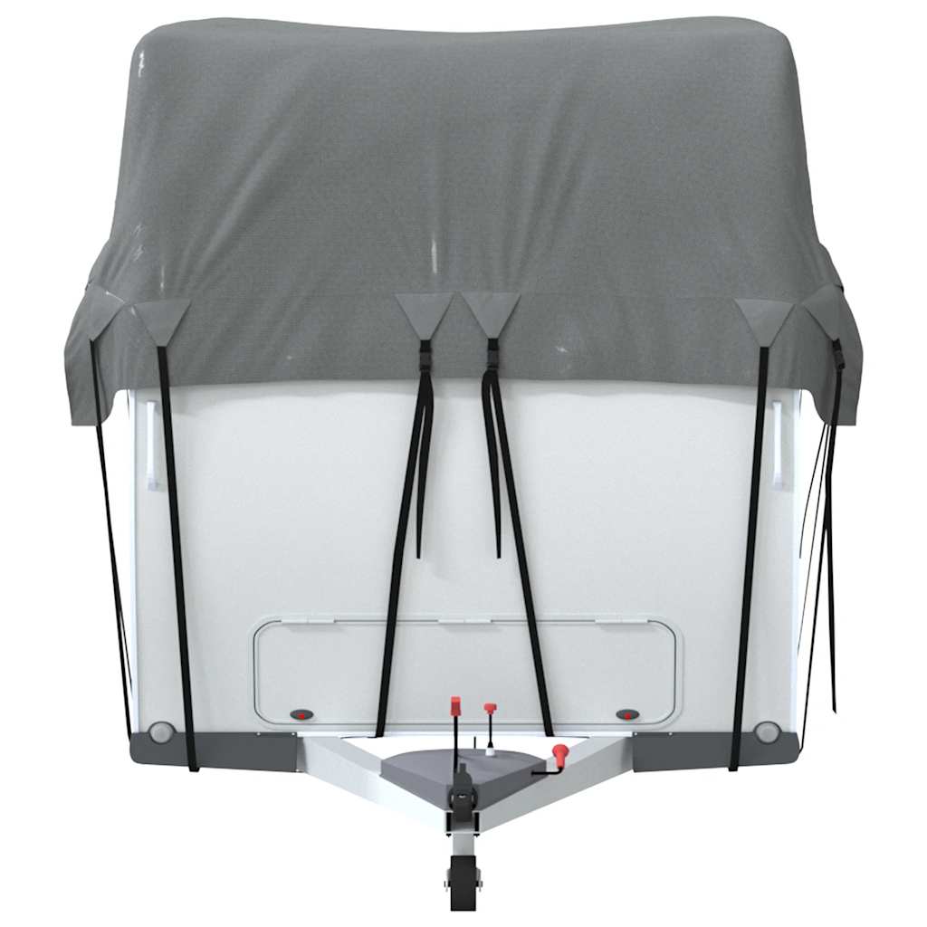vidaXL Κάλυψη οροφής τροχόσπιτου Γκρι 1000x300 cm Μη υφασμένο ύφασμα