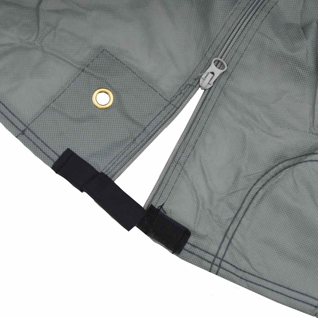 vidaXL Καλύμματα αυτοκινούμενων γκρι 610x235x275 cm μη υφασμένο ύφασμα