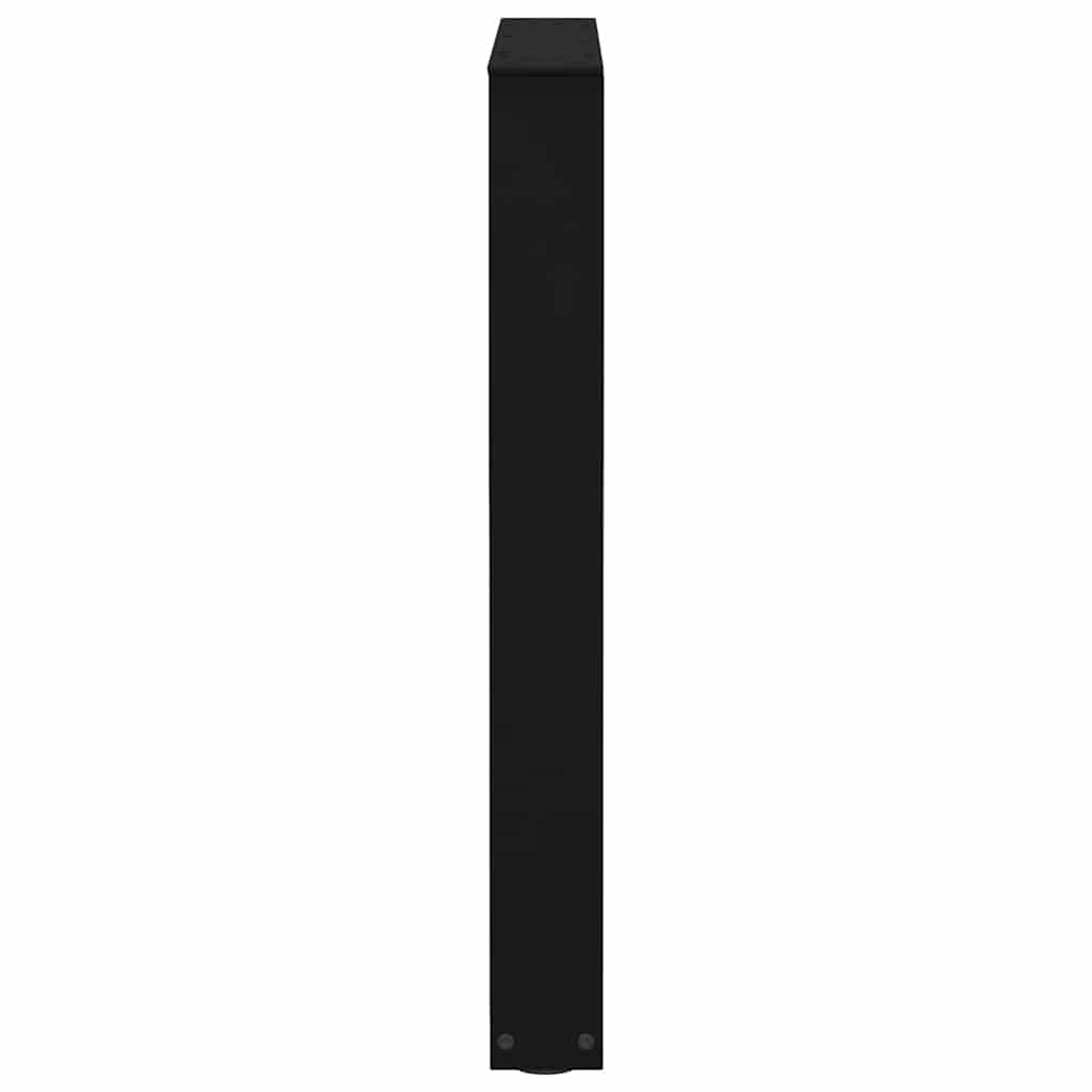 vidaXL Πόδια Τραπεζαρίας Σχήματος V 3 τεμ. Μαύρο 70x(72-73,3) εκ. Ατσάλι