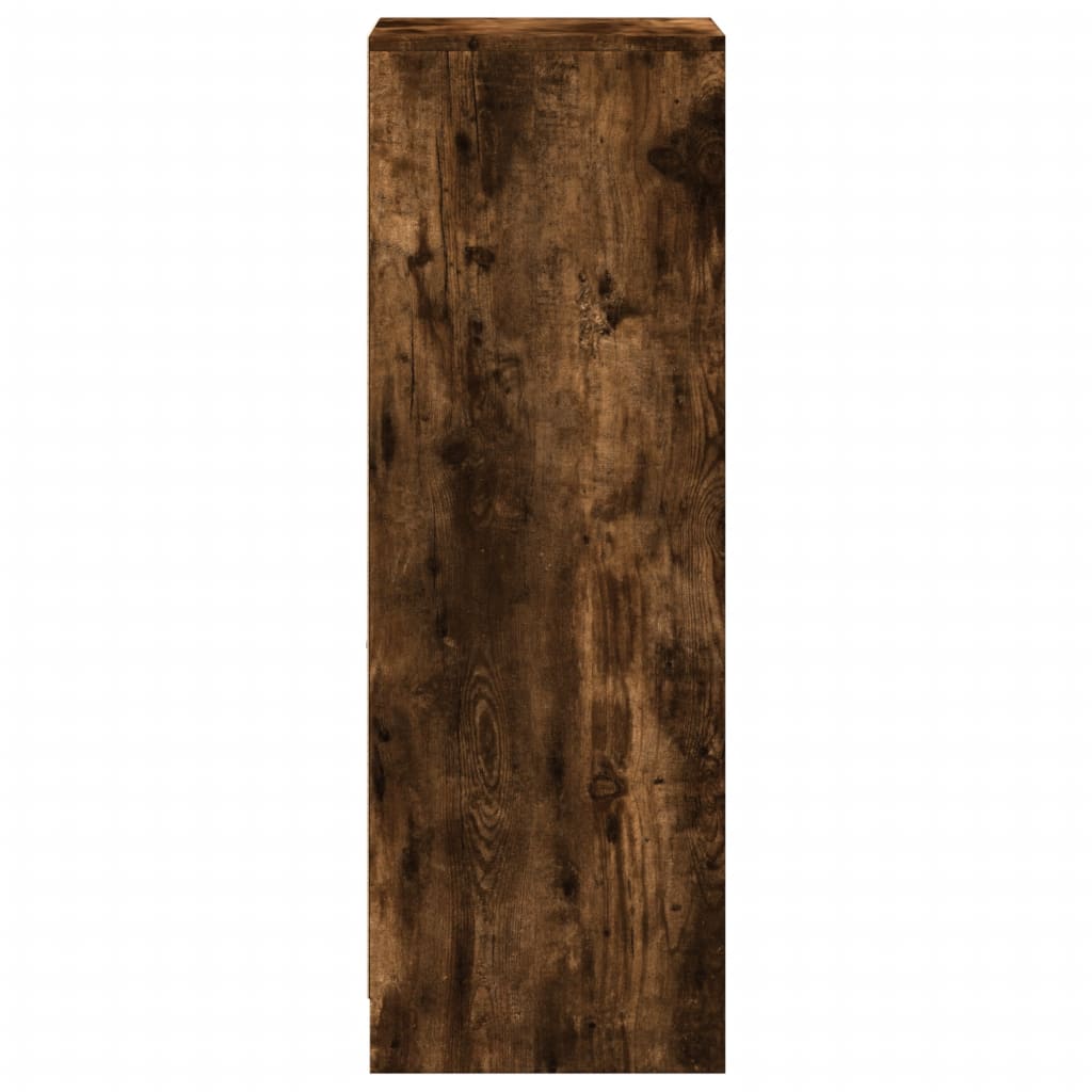 vidaXL Ντουλάπι με Φώτα LED Δρυς 38x34x100 εκ. Επεξεργασμένο Ξύλο