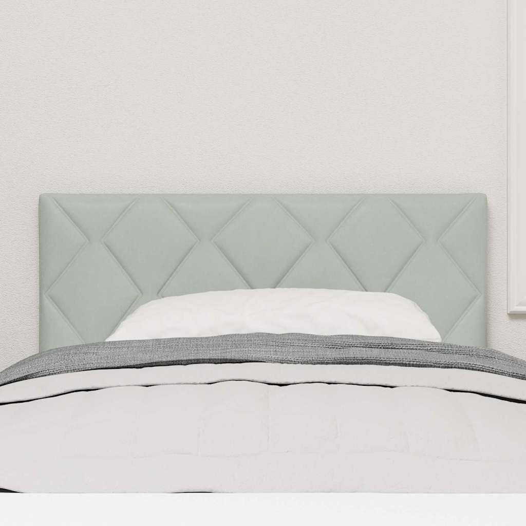 vidaXL LED Κεφαλάρι σχέδιο διαμαντιών γκρι 90 εκ.