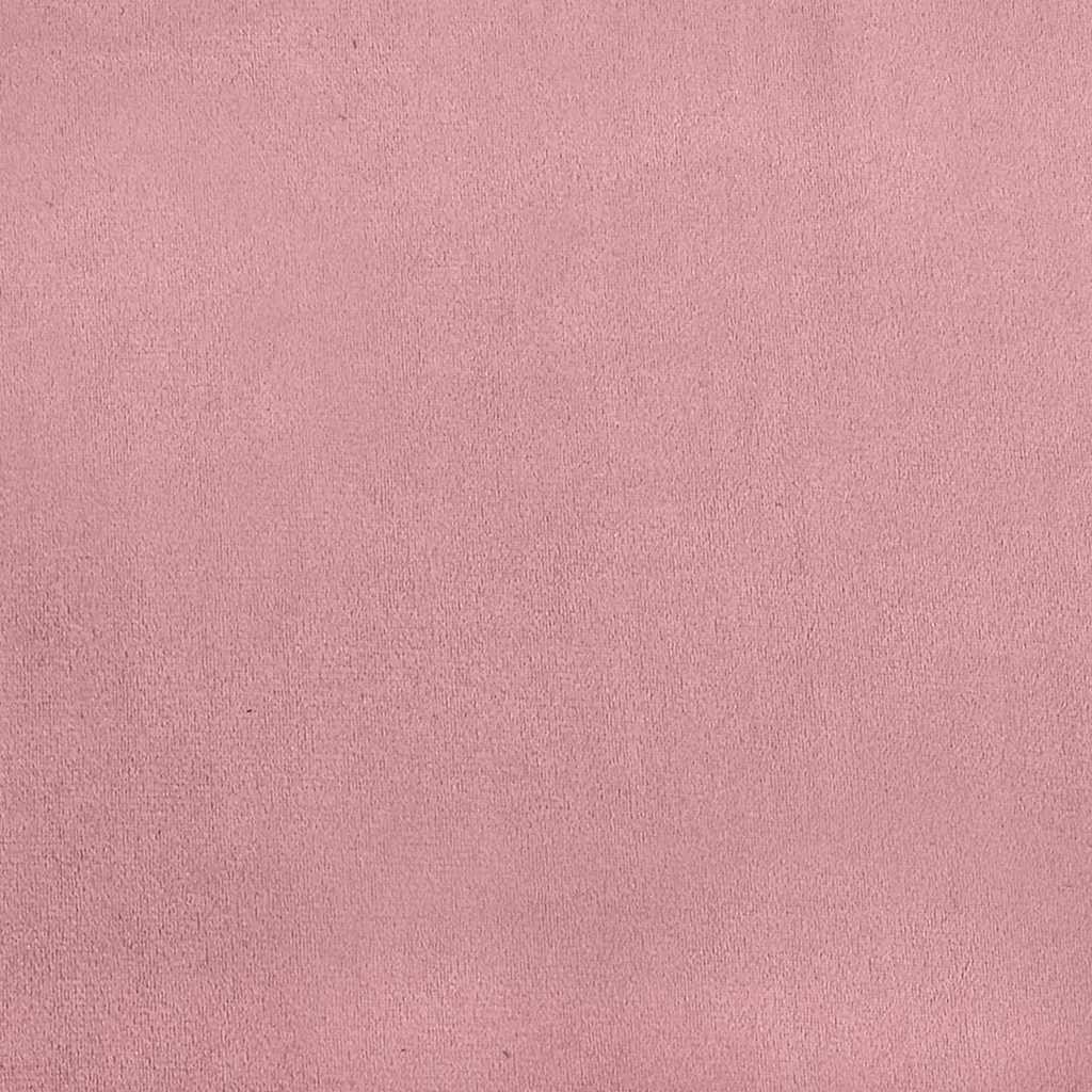 vidaXL LED κεφαλάρι με LED ταινίες φωτός Ροζ 90 cm Βελούδο
