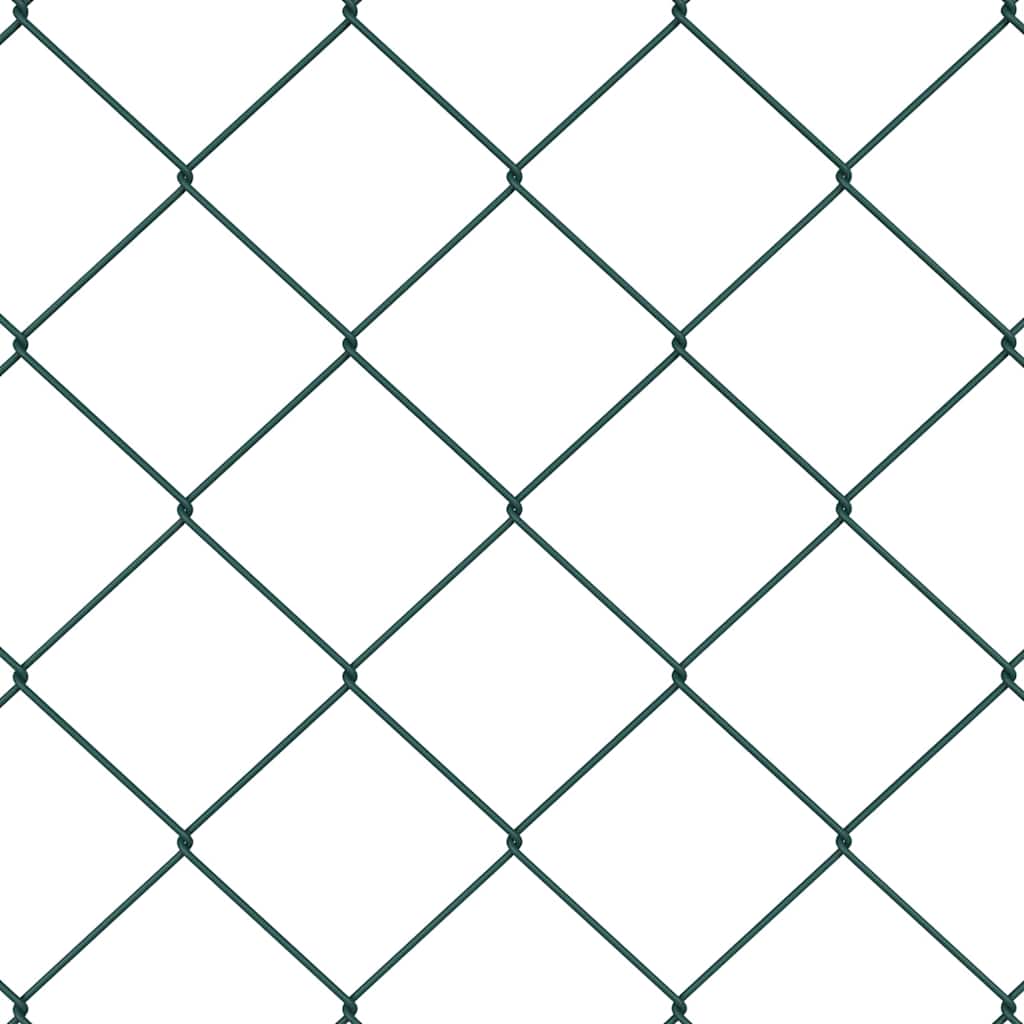vidaXL Στύλος Περιφράξεων Πράσινο 0,8 x 25 μ (60 x 60 mm διχτυωτό)