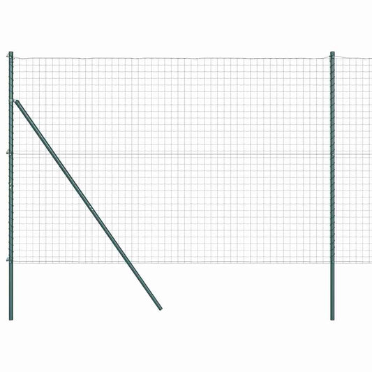vidaXL Euro Fence με 7 Πόδια 1.6x10 μ Γαλβανισμένος Χάλυβας Πράσινος