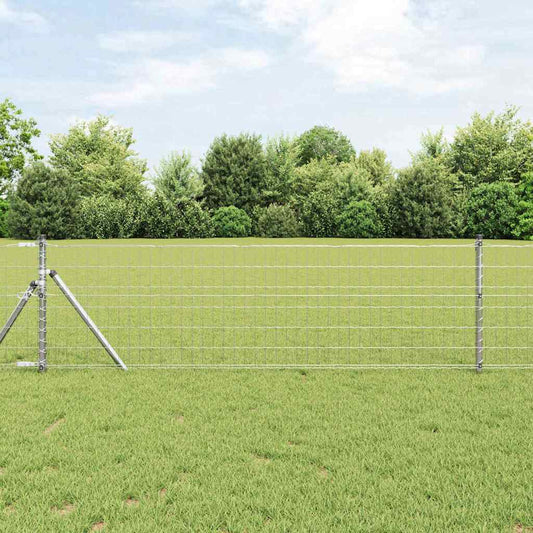 vidaXL Euro Fence με 7 Πόρους 0.4x10 μ Γαλβανισμένο Ατσάλι