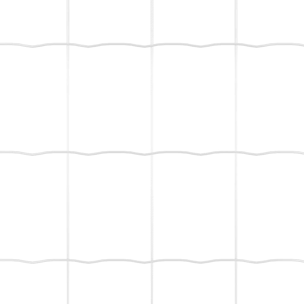 vidaXL Euro Fence με 13 Πόστες 0.8x25 m Γαλβανισμένο Ατσάλι