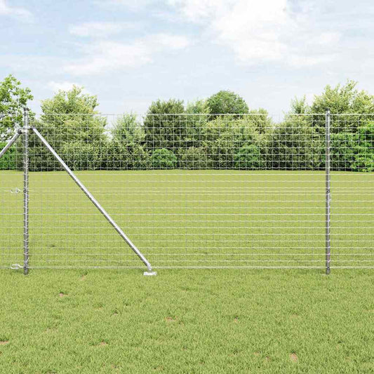 vidaXL Euro Fence με 7 Σφήνες 1.4x10 μ Γαλβανισμένο Ατσάλι