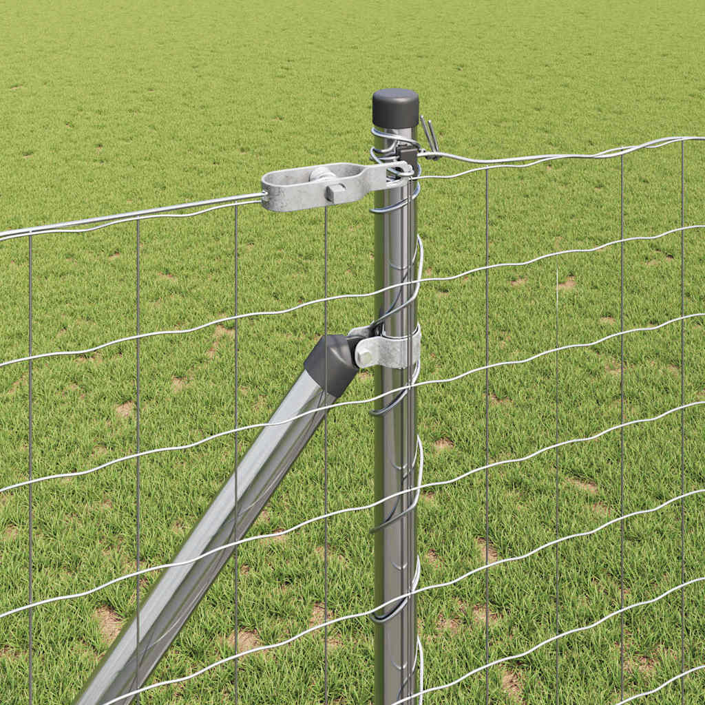 vidaXL Euro Fence με 13 αιχμηρούς πόλους 1.2x25 μ γαλβανισμένο ατσάλι