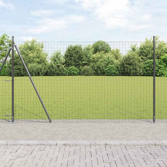 vidaXL Euro Fence με 7 Φροδιαστάσεις 1.5x10 μ Γαλβανισμένος Χάλυβας