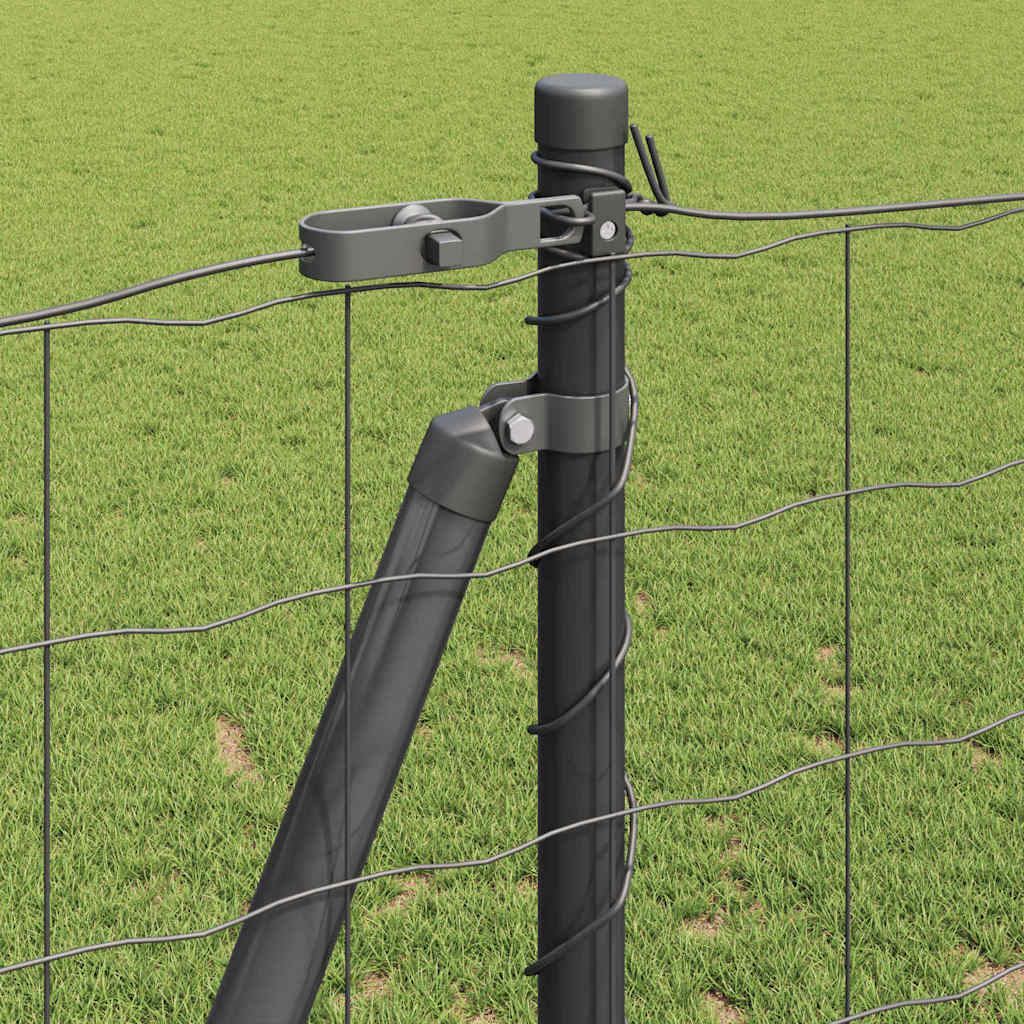 vidaXL Euro Fence με 13 Πόλους Έδρασης 1.2x25 μ Γαλβανισμένο Μέταλλο