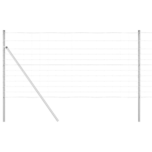 Φράκτης πεδίων vidaXL 1.2x25 μ Γαλβανισμένος Χάλυβας