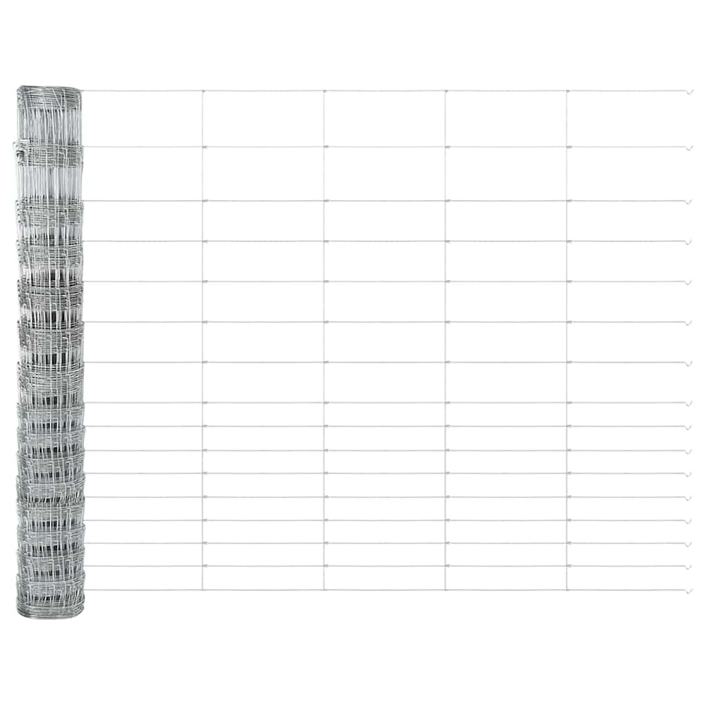 vidaXL Περίφραξη Αγρού 1.2x25 μ Γαλβανισμένος Χάλυβας