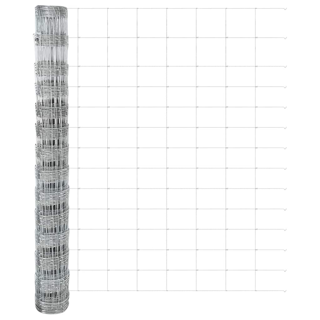 vidaXL Περίφραξη Αγρού 1.4x25 μ Γαλβανισμένος Χάλυβας