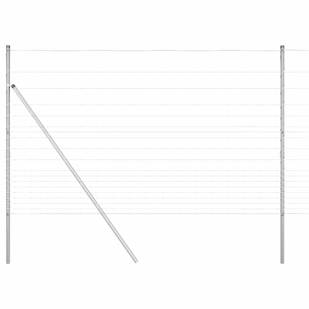 Φράκτης Πεδιάδας vidaXL 1.5x25 μ Γαλβανισμένος Χάλυβας