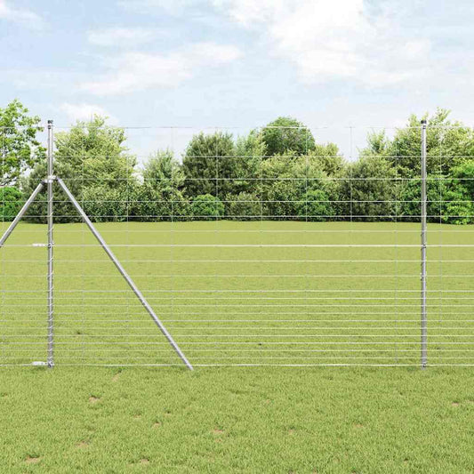 vidaXL Field Fence 1.6x25 μ Γαλβανισμένος Χάλυβας