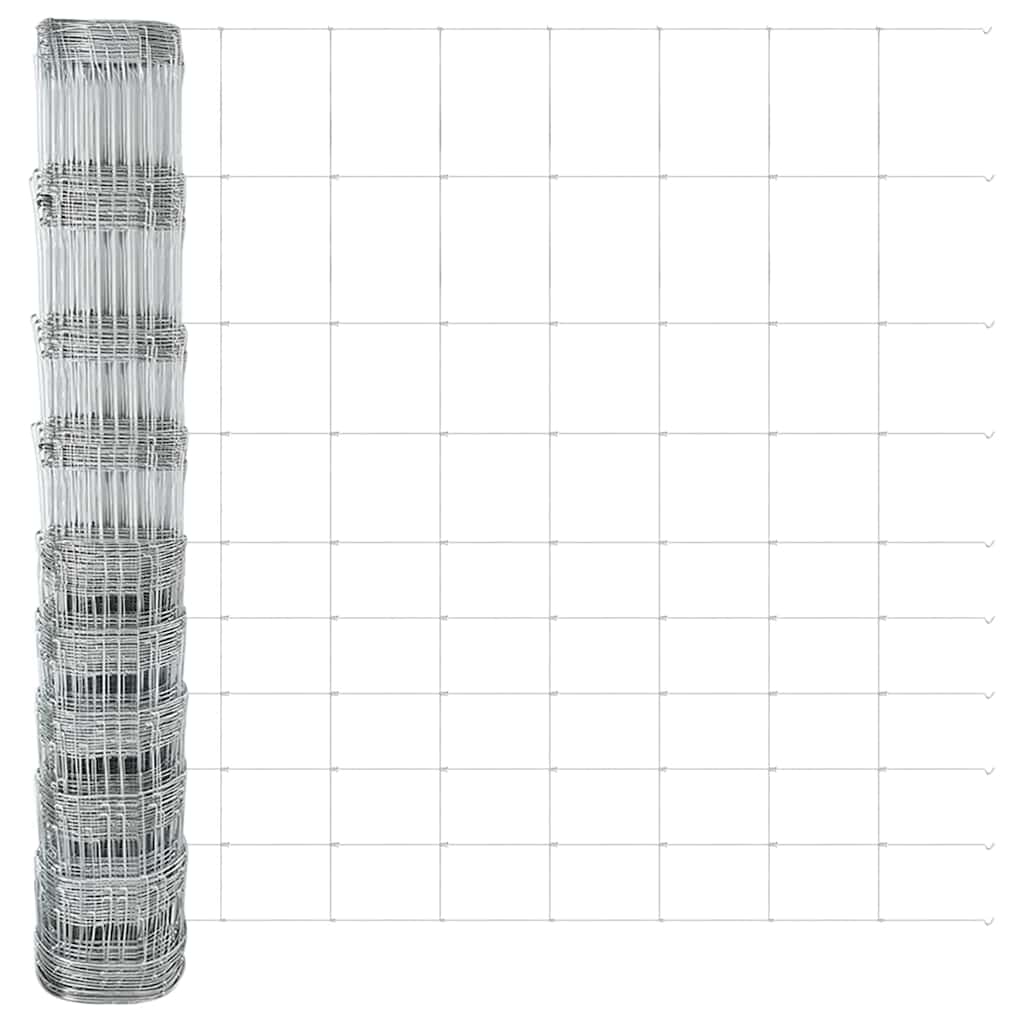 Φράχτης vidaXL 1.2x50 μ γαλβανισμένο ατσάλι