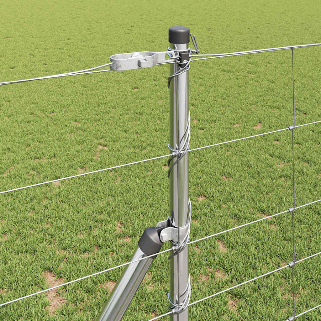 vidaXL Φράχτης Πεδίων 1.2x50 μ Γαλβανισμένος Χάλυβας