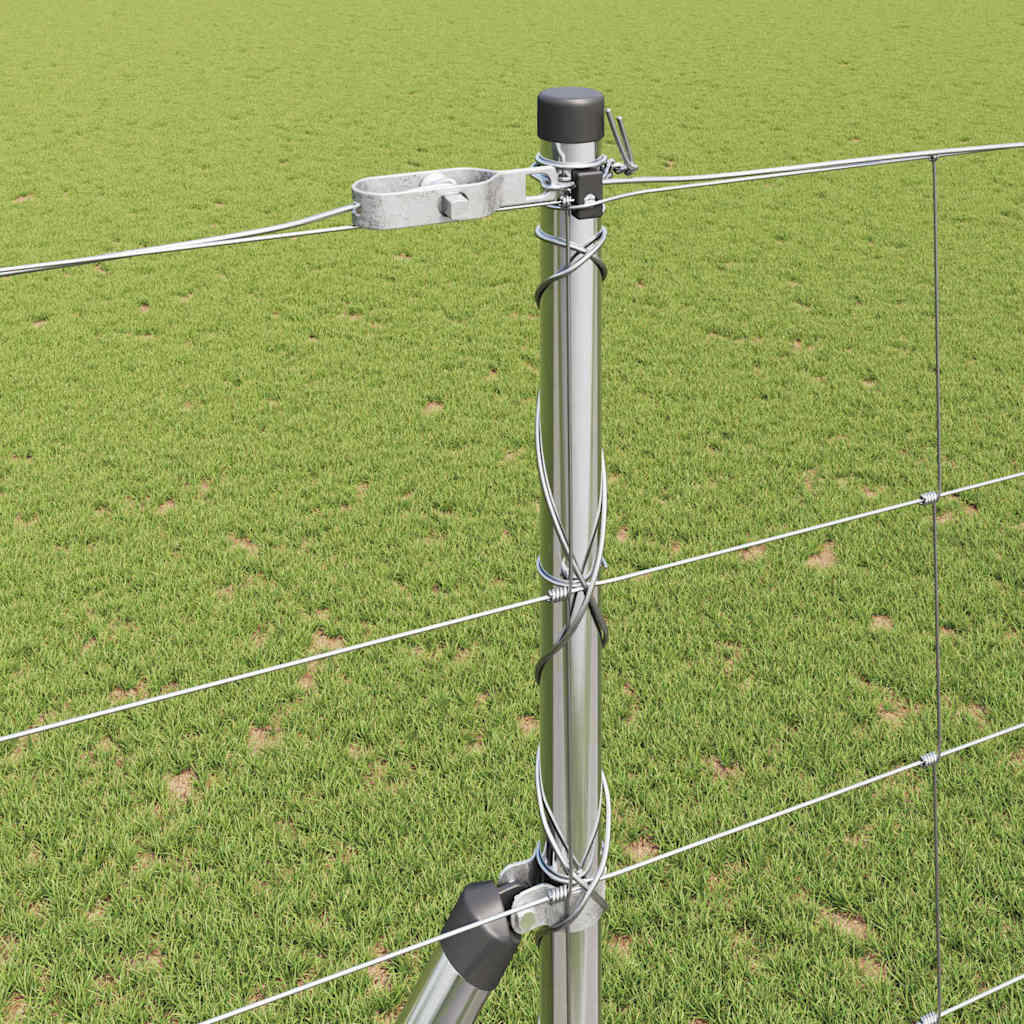 Φράχτης πεδίου vidaXL 1.6x50 μ από γαλβανισμένο χάλυβα