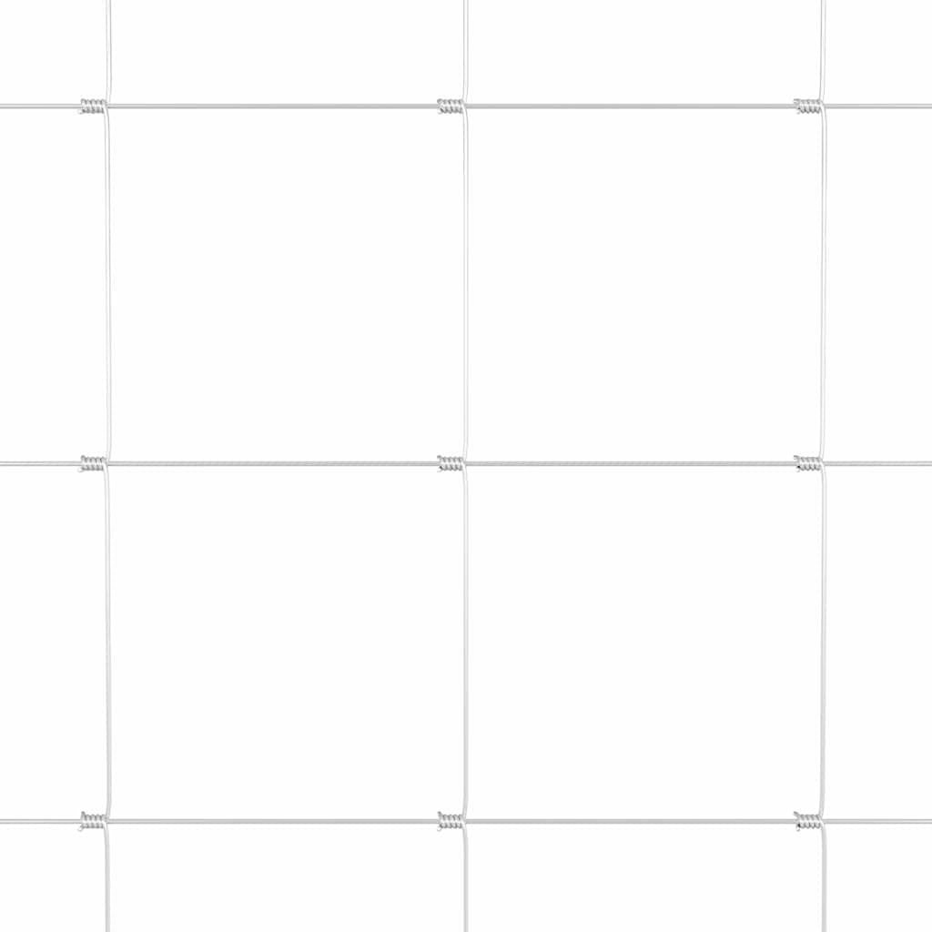 vidaXL Field Fence 0.8x100 μ Γαλβανισμένου Χάλυβα