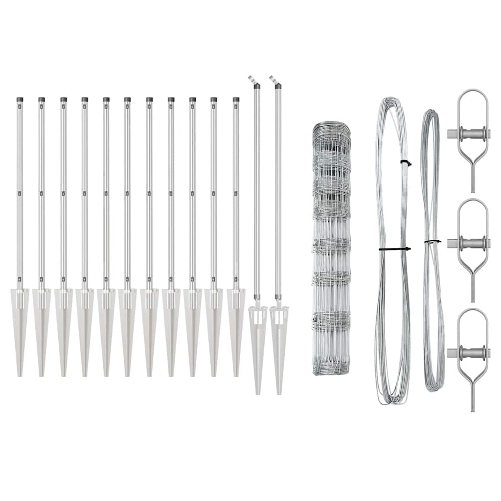 Φράχτης Πεδίων 1x25 μ Γαλβανισμένος χάλυβας