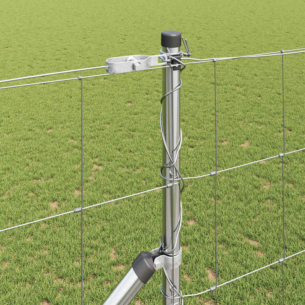 vidaXL Περίφραξη Αγρού 1.4x25 m Γαλβανισμένος Χάλυβας